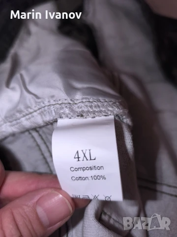 Къси памучни панталони (камуфлажни) 4XL , снимка 4 - Къси панталони - 51403332