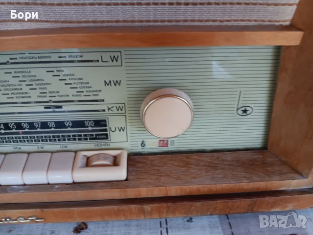 Bernau/Nauen RFT DDR/ГДР Радио 1960г, снимка 4 - Радиокасетофони, транзистори - 42170421