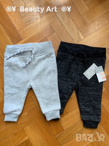 Нов бебешки анцуг/ панталон - 3-6 месеца