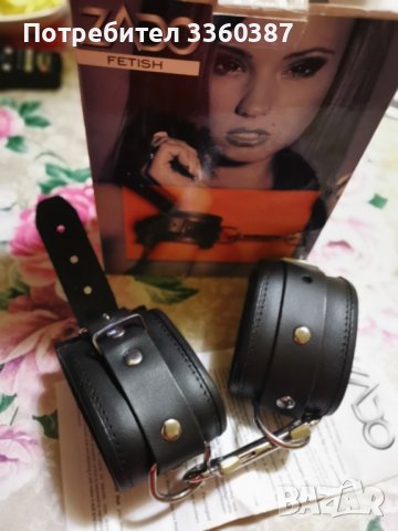 Белезници Fetish Zado, снимка 3 - Романтични подаръци - 40590629