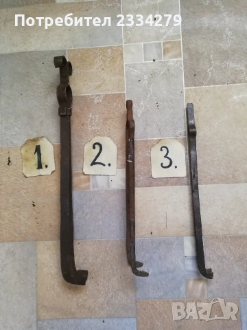 Огрибки,лопатки стара ръчна изработка от различни майстори-ковачи., снимка 6 - Антикварни и старинни предмети - 40220639