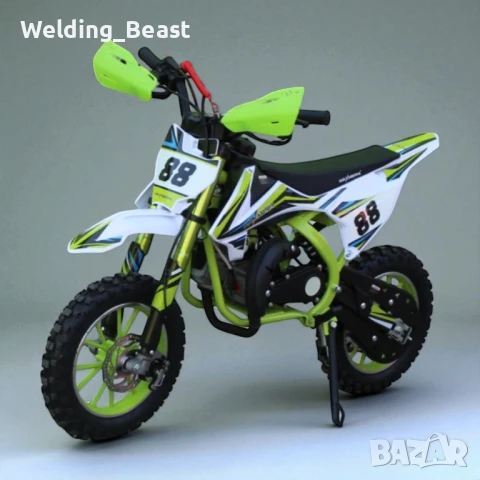 Кросов Мотор Детски бензинов 50cc MX Sport - Green, снимка 1
