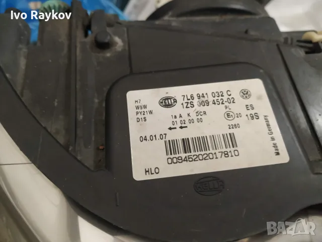 Десен фар за VW Touareg, 7L6 941 032 C , Феис , BI-Xnenon, Dynamic , снимка 2 - Части - 49617473