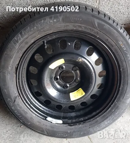2 бр. джанти 17" Пежо - Ситроен - 225/55/17, снимка 3 - Гуми и джанти - 55889220