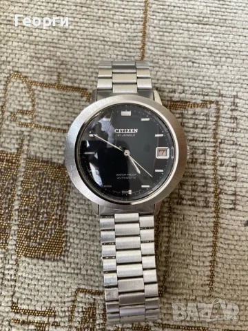 Мъжки оригинален японски часовник Citizen автомат, снимка 3 - Мъжки - 53695077