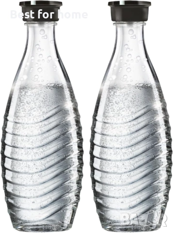 SodaStream DuoPack 2 x 0.7 л, стъкленr бутилки, снимка 2 - Други - 52953268
