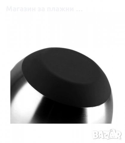 МЕТАЛНИ КУПИ ЗА РАЗБЪРКВАНЕ СЪС СИЛИКОНОВО ДЪНО - код  3155, снимка 15 - Съдове за готвене - 34127935