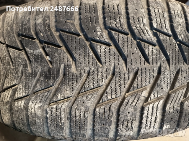 Четири джанти за Ауди 17 цола със зимни гуми Sailun 225/50R17, снимка 3 - Гуми и джанти - 52494536