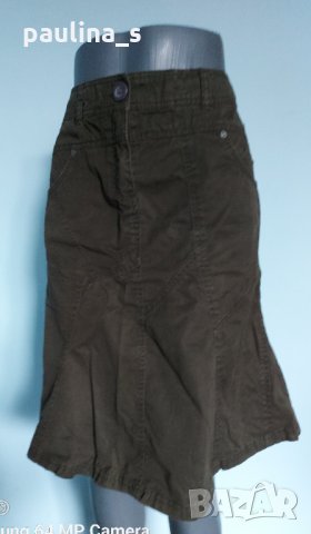 Зашеметяваща асиметрична дънкова пола "Esprit" , снимка 2 - Поли - 35795957