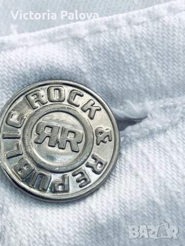 VICTORIA BECKHAM оригинал бели дънки, снимка 11 - Дънки - 41367177