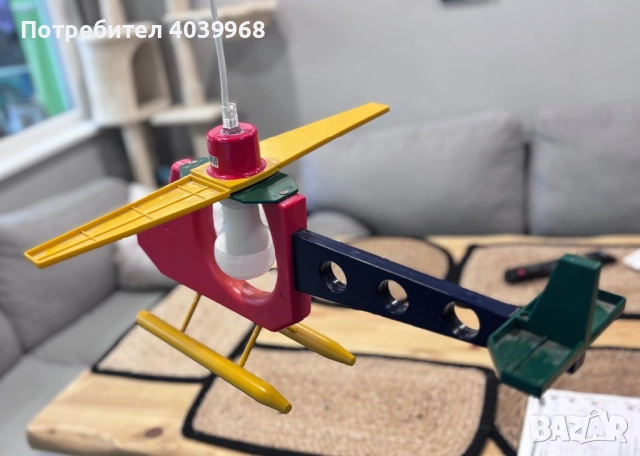 Детски полилей Хеликоптер, снимка 2 - Полилеи - 52584200