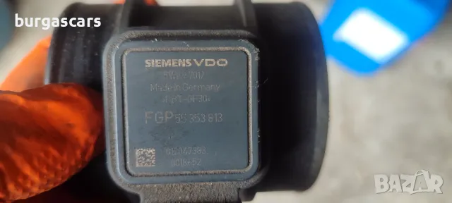 Дебитомер 5WK97012 / 55 353 813 Opel Vectra 1.8-140к.с. - 80лв, снимка 2 - Части - 49314435