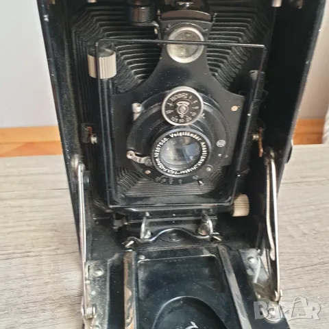 Фотоапарат Voigtlander Avus 9x12 Plate 1:6.3 F=13.5cm, снимка 6 - Антикварни и старинни предмети - 49200367