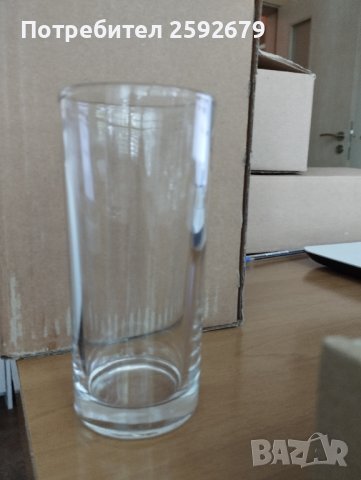 23бр.стъклени чаши за вода или безалкохолно, снимка 4 - Чаши - 41656200