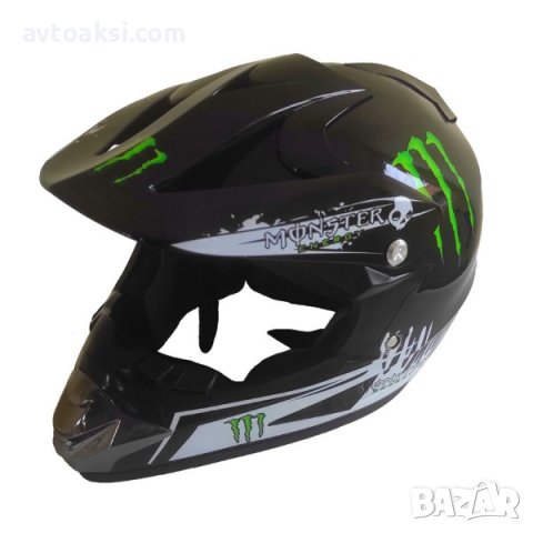 КАСКА ЗА МОТОР KРОСОВА -14015, снимка 3 - Аксесоари и консумативи - 40616066