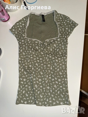 Зелена тениска (потник), снимка 2 - Потници - 53213983