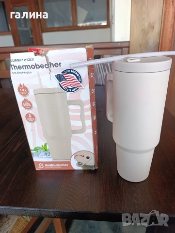 Термочаша Gourmetmax от неръждаема стомана, снимка 6 - Термоси - 51950158