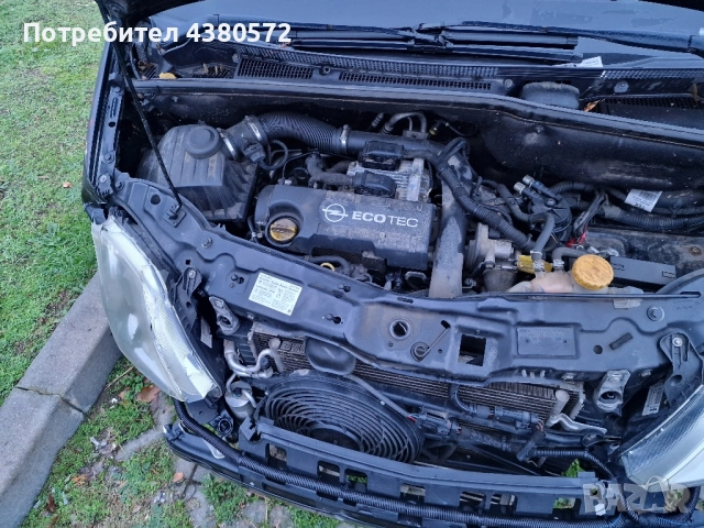 опел мерива 1.7cdti на части, снимка 3 - Автомобили и джипове - 52539830