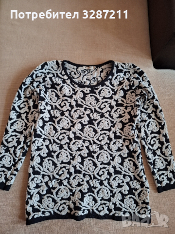 Дамска плътна блуза, снимка 3 - Блузи с дълъг ръкав и пуловери - 44727349