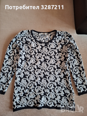 Дамска плътна блуза, снимка 3 - Блузи с дълъг ръкав и пуловери - 44727349