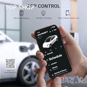 Tera Smart Portable EV Charger 7.6kW Type 2 EV Charger CE & TÜV 32A 240V APP WiFi Bluetooth, снимка 4 - Друга електроника - 48723911