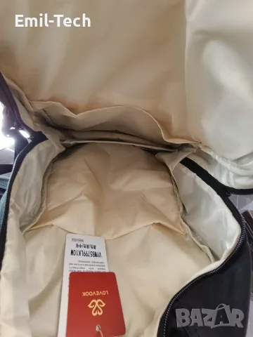 Дамска раница за лаптоп 15.6″ 25L лека, черна LOVEVOOK, снимка 13 - Раници - 55960847