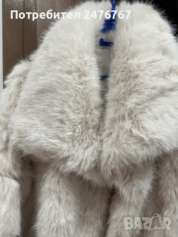 Палто от изкуствен косъм, снимка 4 - Палта, манта - 52954411