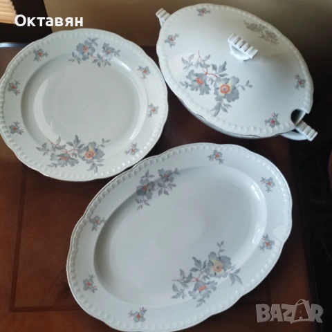 Порцеланов сервиз за хранене 18 части, снимка 15 - Сервизи - 53312734
