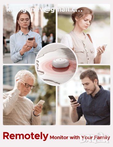 X-Sense Wi-Fi детектор за течове на вода, аларма с интелигентен, снимка 4 - Други инструменти - 40959276