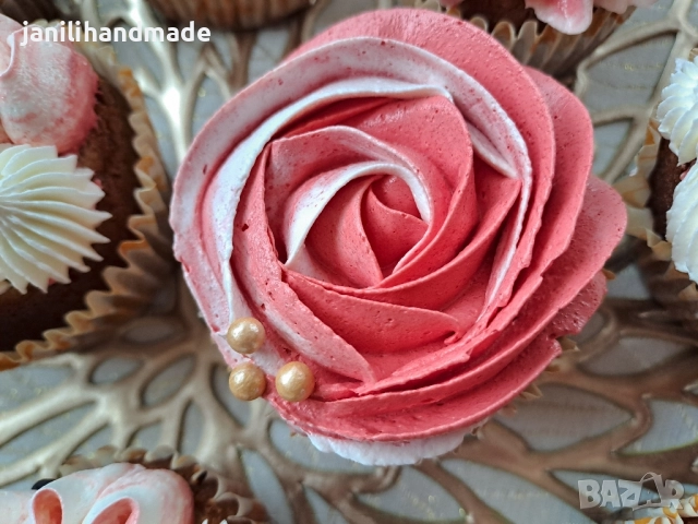 Мъфини с маслен крем, подарък, снимка 13 - Домашни продукти - 52113229