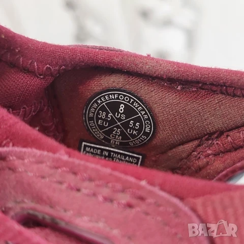 Keen Сандали Whisper 1012229 Бордо номер 38 ,5, снимка 13 - Сандали - 50699473