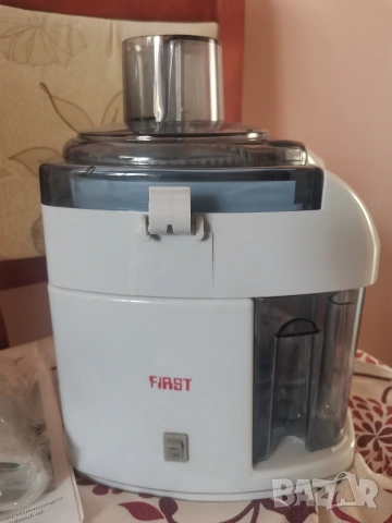 Сокоизтисквачка за плодове и зеленчуци FIRST, снимка 2 - Сокоизстисквачки и цитрус преси - 53283257