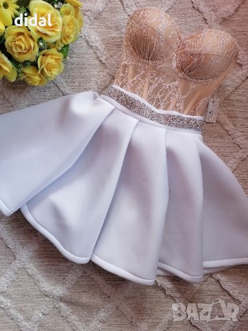 Бутиков корсет и пленителна пола с кристали , снимка 1