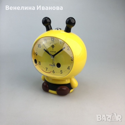   Детски настолен часовник във формата на пчеличка, снимка 2 - Дамски - 44749188
