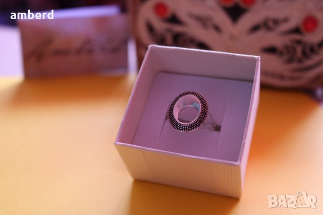 Сребърен пръстен - модел PLR004, снимка 3 - Пръстени - 34031221