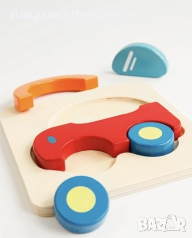 Нов дървен пъзел кола, снимка 2 - Игри и пъзели - 39297624