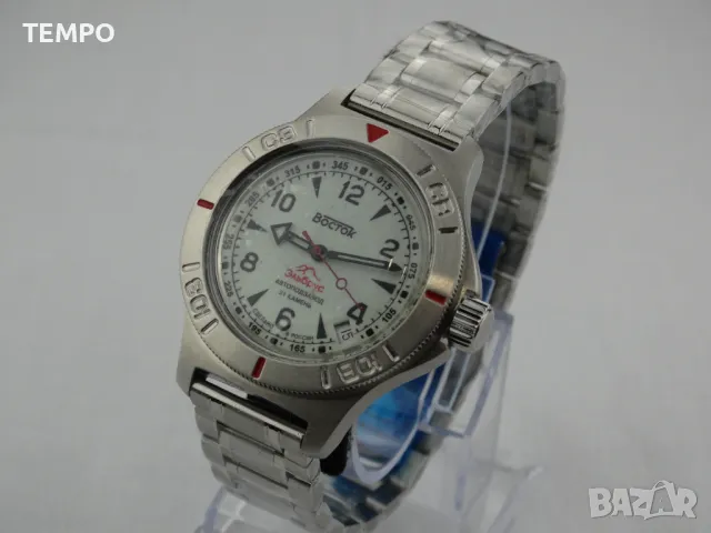 ВОСТОК АМФИБИЯ АВТОМАТИЧЕН ref: 74090Б “ЕЛЬБРУС”- FULL LUME, снимка 13 - Мъжки - 46699457