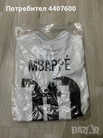 тениска на Килиан Мбапе от Реал Мадрид за сезон 2025/2026, снимка 5 - Футбол - 53866441