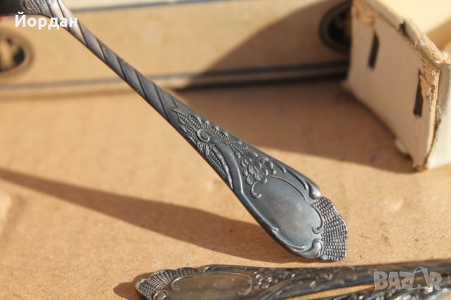 4бр. посребрени лъжици за кафе , снимка 4 - Колекции - 34512974