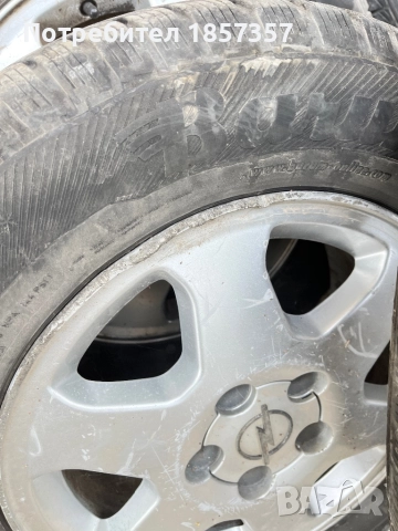 Зимни гуми с оригинални джанти Опел  15 205 65, снимка 5 - Гуми и джанти - 51857736