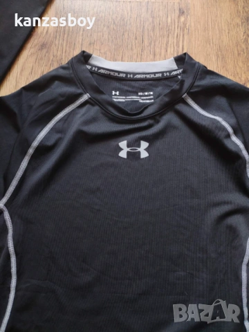 Under Armour ColdGear Jacquard Compression - мъжка фитнес блуза М , снимка 2 - Блузи - 53622999
