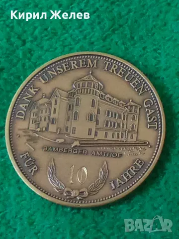 КРАСИВ ЮБИЛЕЕН КОЛЕКЦИОНЕРСКИ ПЛАКЕТ АВСТРИЯ ГРАДСКА ЦЪРКВА ДВУСТРАНЕН 38552, снимка 18 - Антикварни и старинни предмети - 41512100