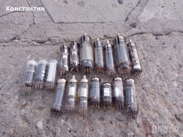 стари радио телевизионни лампи 