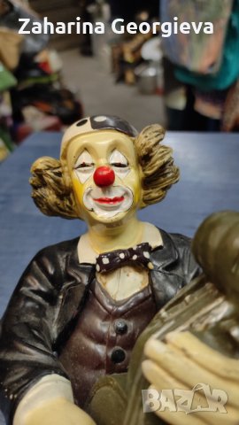 Клоун музикант , снимка 2 - Декорация за дома - 42008576