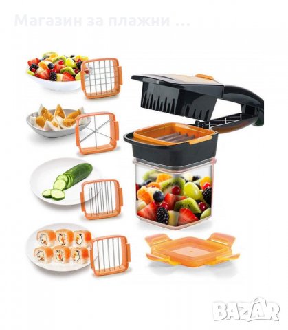 КУХНЕНСКО РЕНДЕ NICER DICER QUICK - код 2647, снимка 9 - Аксесоари за кухня - 34188571