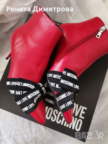 Дамски боти Love moschino , снимка 2 - Дамски боти - 36441964