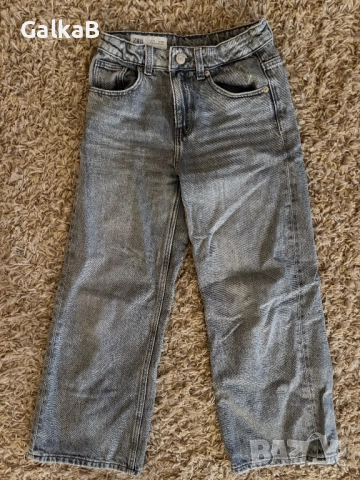 Лот дънки за момиче 134см 9г ZARA HM RESERVED, снимка 3 - Детски панталони и дънки - 51944896
