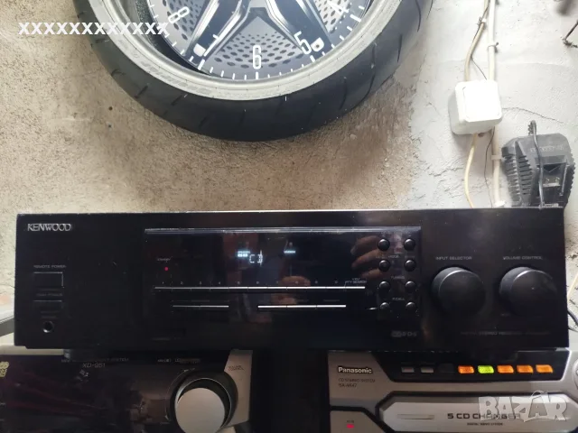 Ресийвър/усилвател четири канален kenwood