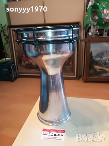 ТАРАМБУКА ГОЛЯМА ИНОКСОВА 40Х25СМ 1203221914, снимка 4 - Ударни инструменти - 36082497