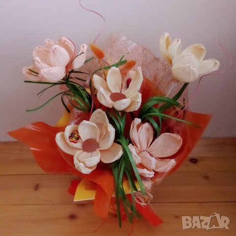 Нов хартиен букет цветя